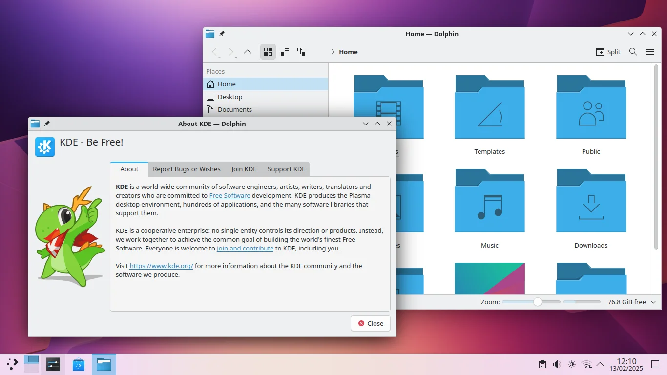 An accessible tournament desk: the lesson in KDE’s anniversary release